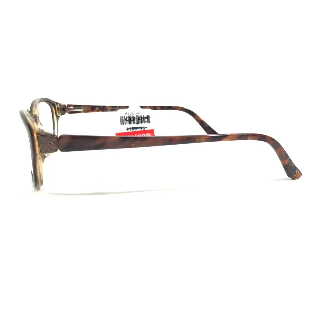 Catherine Deneuve CD-323 BRN Eyeglasses Frames Brown Round Full Rim 53-16-135